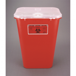 Bemis Sentinel Bemis Healthcare 111 030-Bemis Sentinel Mailback Sharps Container, 11 gal, 22-1/2 x 1